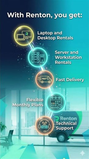 Need Laptops for Your Team? Rent Smart with Renton Technologies