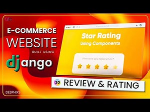 Creating Reviews and Star Rating Feature in Django | E-commerce Website using Django | EP. 20