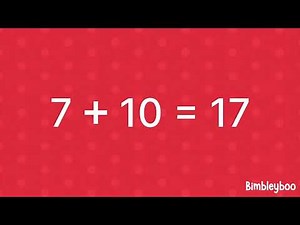 Adding with 7 Song for Kids | Fun Math Song | Learn Addition & Counting Numbers | Bimbleyboo