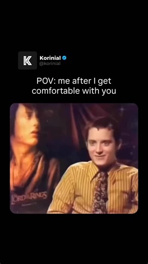 MEMES 📎 POP CULTURE • ENTERTAINMENT on Instagram: "😂✌️ (via: m_jbwii on TT) Elijah Wood (born January 28, 1981) is a highly versatile American actor and film producer, widely celebrated for his iconic portrayal of Frodo Baggins in The Lord of the Rings film trilogy (2001–2003). His career spans over three decades, beginning as a prominent child actor in the early 1990s and evolving into a prolific figure in independent cinema, television, and production. #elijahwood #relatable #funny #reels #f