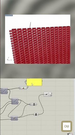 Parametric Brick Wall grasshopper rhinoceros tutorial