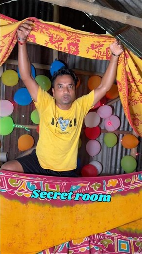 I Built a secret room in public Bengali mini blog #shorts