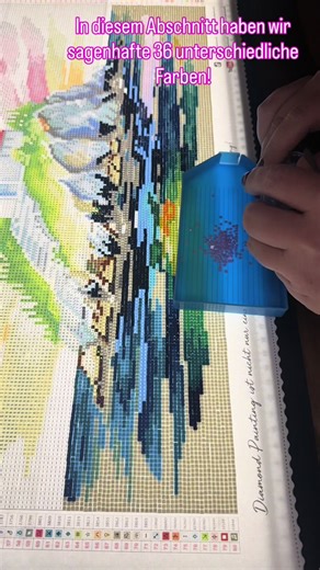 Neujahresbild Teil 2: Kreatives Diamond Painting