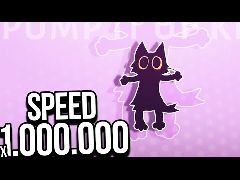 pump it up kitty! SPEED 1000000X animation meme