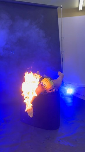 44K views · 572 reactions | Photographer creates underwater fire swimming shot without Photoshop. #swimmer #swimming #swim | SBJ Studios | Facebook