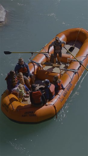 POV: You take your family on a easy scenic rafting trip with Jasper Raft Tours. ☀️ Directed & Shot by: @johnpricephotography @justen_bruns Edited by: Josh Sandulak #MyJasper #VentureBeyond | Jasper, Canada