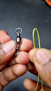 Using A Fishing Snap Swivel #fishingknottying #facbookreel #fishingknots #fishingdaily #support #todaytrending | One new Tricks
