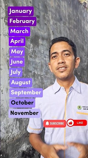 cara baca nama nama bulan dalam bahasa inggris #belajarbahasainggris #englishlearning #english