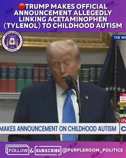 On September 22, 2025, President Trump held a briefing suggesting a link between the use of acetaminophen (the active ingredient in Tylenol) during pregnancy and autism. However, this claim is widely disputed by the scientific and medical community, and there is no conclusive evidence of a causal link. The administration’s position and reasoning During the briefing, Trump and Health and Human Services Secretary Robert F. Kennedy Jr. suggested that the increase in autism rates could be linked to 