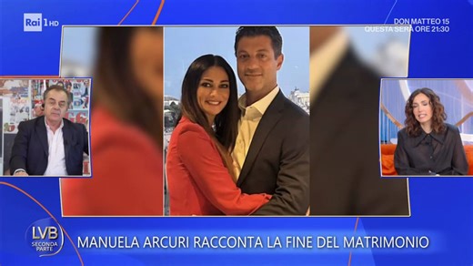 Manuela Arcuri e la separazione dal marito: "Non me lo aspettavo" - La volta buona 12/03/2026