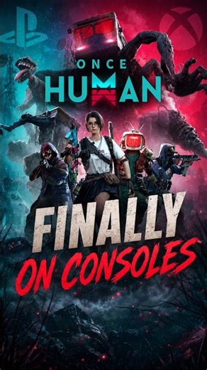 This FREE Monster Survival Game Looks MASSIVE 🤯🔥 ONCE HUMAN on PS5 & XBOX Consoles