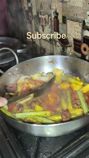 munga badi allu ki sabji mix sabji #lunchtime