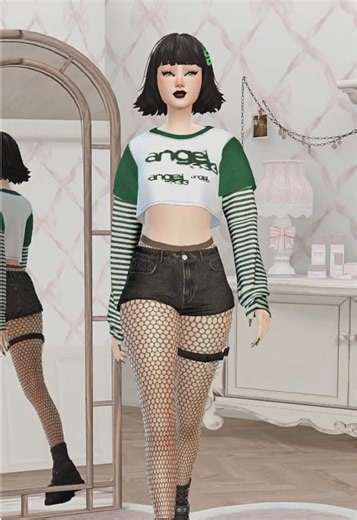 Should they form their own gang? 👀 -Coco 🩷 #fyp #sims4 #simstok #ts4 #sims