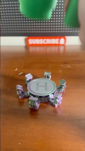 3D printed articulated sci-fi coaster #3dprinting #satisfying #diy #asmr