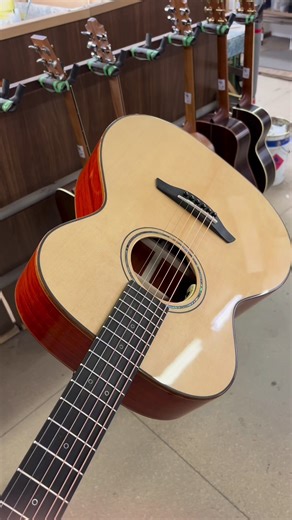 2.7K views · 91 reactions | Greetings from the neck+body assembly floor! This stunning Yellow Plus G-SP showcases a beautiful contrast between the luminous Sitka spruce soundboard and the radiant red back and sides crafted from exotic African padauk. More info on Yellow Plus SP: https://bit.ly/3FD0TJ4 #furchguitars #furchyellow #padaukwood #padauk | Furch Guitars | Facebook