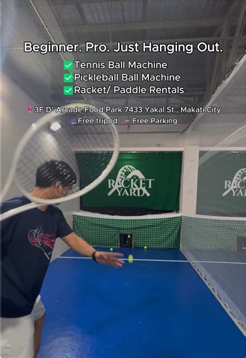 Train and Play at Racket Yard: Your Sports Hub in Makati