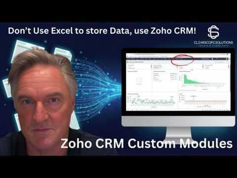 How to stup and use Zoho CRM custom Modules