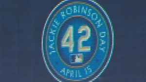 8.2K views · 441 reactions | "Wearing 42 means a lot to me. More than just the number. More than just that day. He's the reason I'm here." MLB players honor Jackie Robinson & describe what the number 42 means to them. #JackieRobinsonDay | MLB on FOX | Facebook