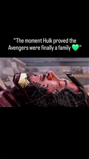 💚 The moment Hulk proved the Avengers were finally a family! 🥹🔥#Hulk #Avengers #AvengersInfinityWar