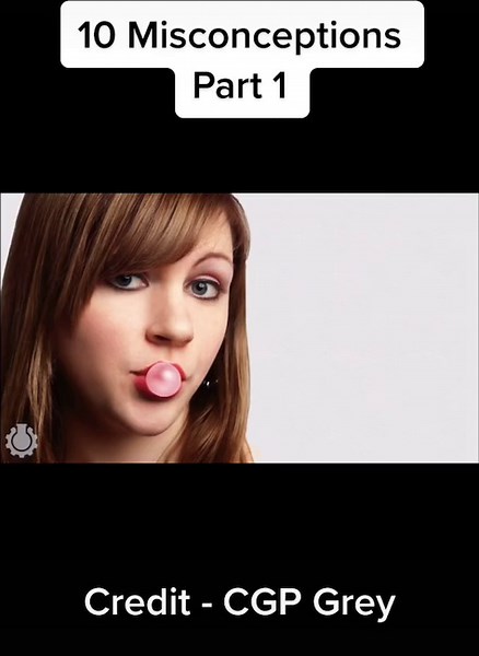 10 misconceptions rundown! Part 1 #misconception #misconceptions #fake #wrong #incorrect #cgpgrey