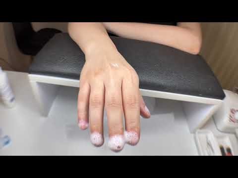 Simple way of Dual forms nail extensions |ASMR|step-by-step| tutorial | “PART 1”