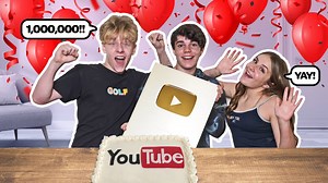 Unboxing My One Million Subscriber Award Surprise