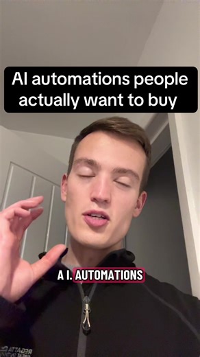 #creatorsearchinsights AI automations business owners actually want to buy. A perfect example of a singular AI automation that we're selling for thousands of pounds that will solve a humongous pain point and literally has the ability to double this company's revenue quite easily