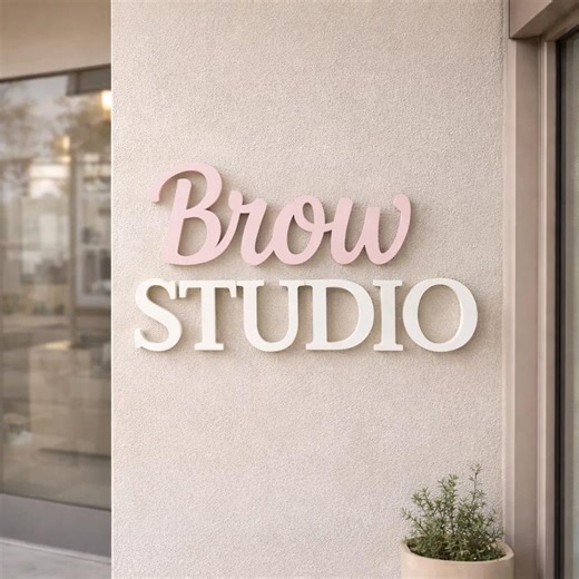 3D Printed Letters: Custom Logo and Wall Lettering - Etsy