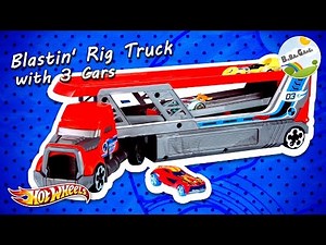 Hot Wheels · City · Blastin' Rig Truck with 3 Cars by BigBAMGamer