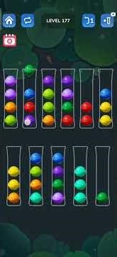 Ball sort puzzle level 177 #ballsortpuzzle #ballsortpuzzlegameplay #ballsort #ytshorts