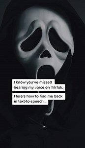 Hello @tiktok, did you miss me? The new #ScreamMovie - coming to theatres next March. #Halloween
