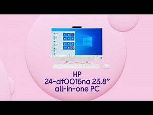 HP 24-df0015na 23.8" All-in-One PC - White | Product Overview | Currys PC World