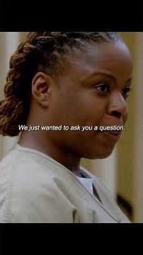 This transgender female prisoner was bullied.#tvshow