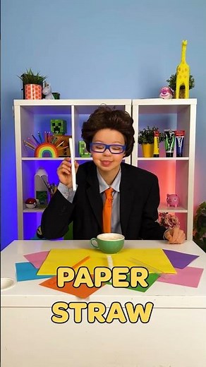 Fun with Straws: Creative Crafts for Kids! 🥤✨
