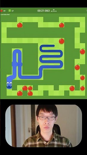 Google Snake Mods Challenge 8, I practiced it 100 times #gameplay