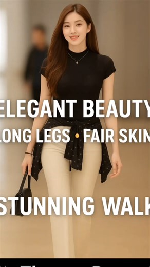 Gorgeous Walk | Elegant Style & Perfect Figure | Stunning Fashion Vibes