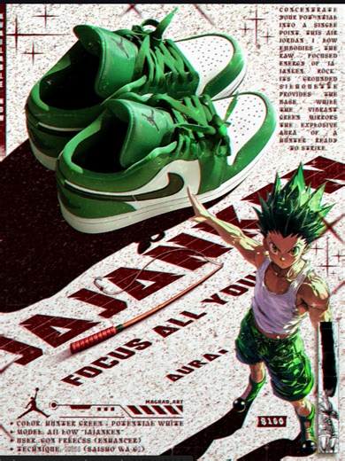 Gon Freecss x Nike: Sneaker Culture Meets Hunter x Hunter