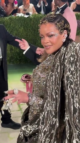 Rihanna and ASAP Rocky together at the 2026 Met Gala