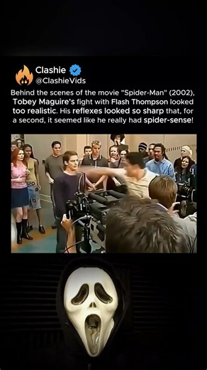 Tobey Maguire's reflexes in "Spider-Man" 2002 were INSANE
