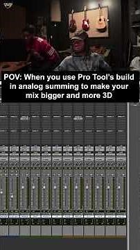 How to get a massive, 3D mix using Pro Tools’ built-in analog summing 💎