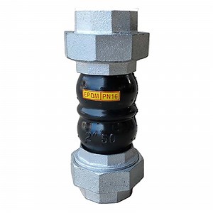 [Hot Item] Factory New Design Union Type Pipe Coupling Pn16 Carbon Steel Thread Flexible