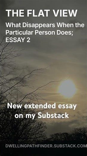 New extended essay on my substack #dwellingpathfinder #presence #presence #love #relationship
