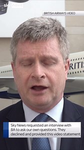 BA CEO speaks after Heathrow shutdown