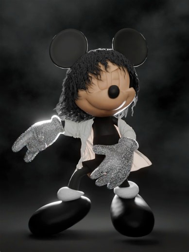 Mickey Mouse Michael Jackson mashup — Dirty Diana animation cover