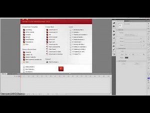 Flash Animation Tutorial - Shape to Text Morph - Flash Animation