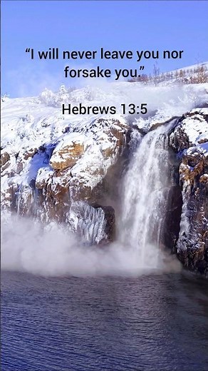 God's Promise: "I Will Never Leave You" | Hebrews 13:5