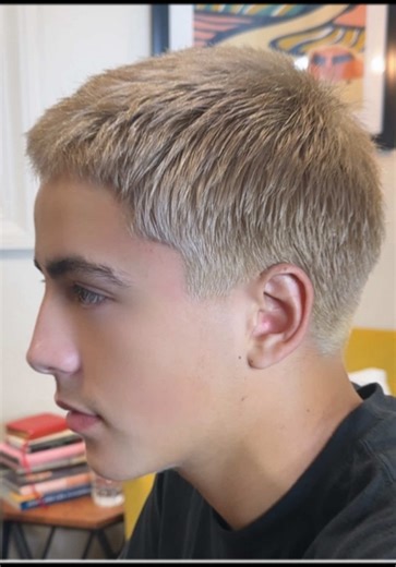 A custom men’s color correction✨ #MensColor #MensGrooming #MensHairTransformation #MensBeforeAndAfter