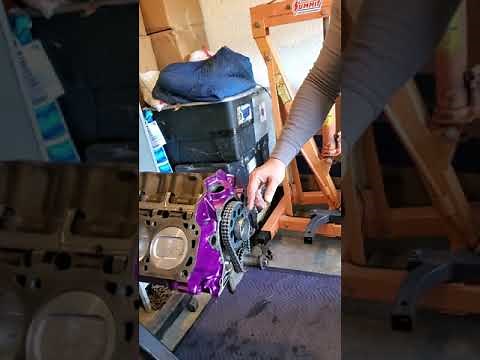 Ford 351 Windsor build Ep8. Part 2. Final installation of timing gears and chain.