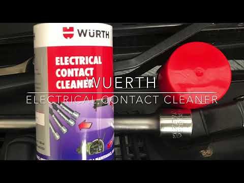 WURTH ELECTRICAL CONTACT CLEANER | DEMONSTRATION