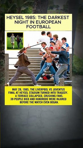 Heysel Disaster 1985: 39 Dead in Liverpool vs Juventus Final Tragedy